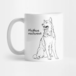 Alaskan malamute Mug